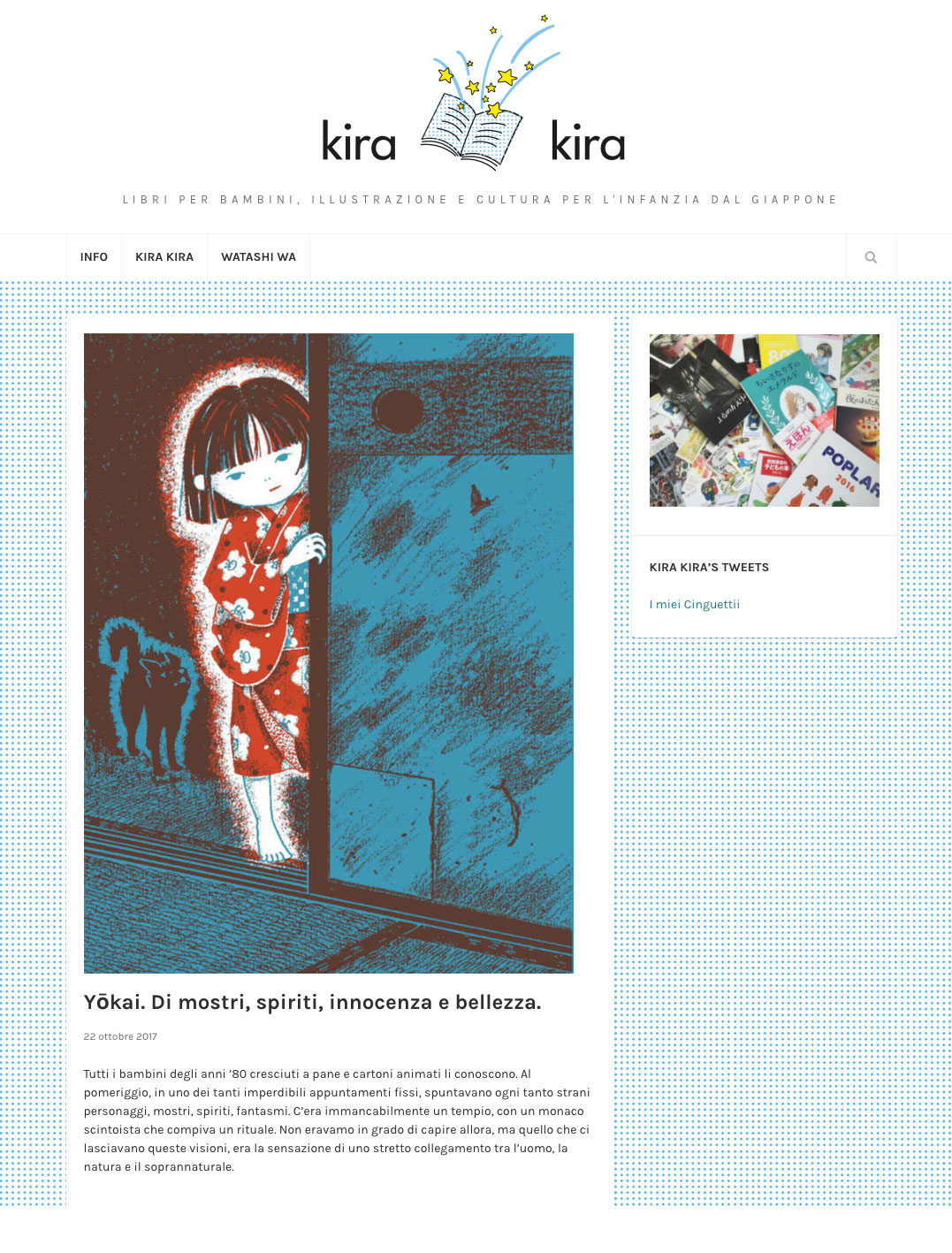 Kira Kira 22 ottobre 2017